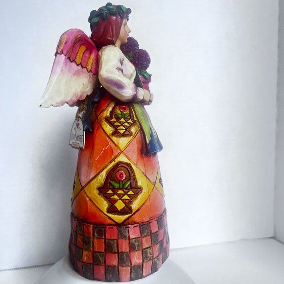 Jim Shore 2002 Angel Of Persistence Heartwood Creek Figurine Hand-Painted - Picture 7 of 11